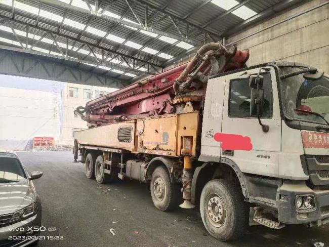 Heavy Machinery Zoomlion Putzmeister 56m Concrete Boom Pump Truck