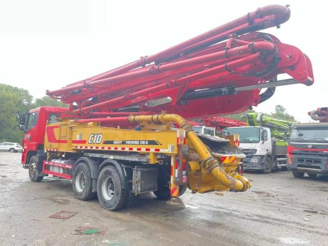 Perfect Original Condition 2021 Model 43m Price Concrete Pump Truck Machine for Sale