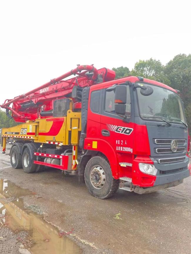 Perfect Original Condition 2021 Model 43m Price Concrete Pump Truck Machine for Sale