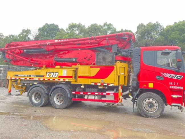 Perfect Original Condition 2021 Model 43m Price Concrete Pump Truck Machine for Sale