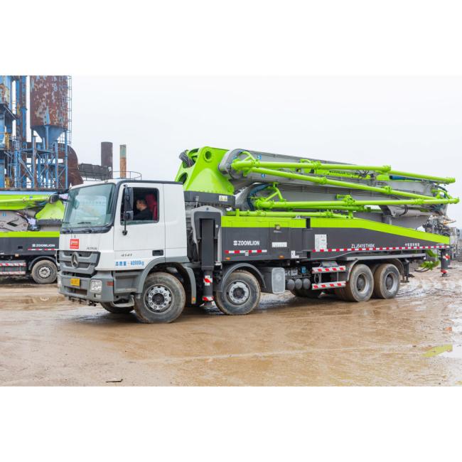 Cost Price 2018 Zoomlion Good Condition Mounted Pump Concrete Pump Factory Low Price