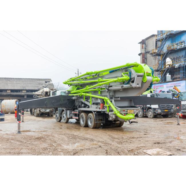 56m Mounted Concrete Boom Pump Truck for Sale From China Factory Supplier, Factory Price Top Brand 36m 37m 42m 47m 48m 49m 52m 53m 56m 58m 63m Concrete Pump