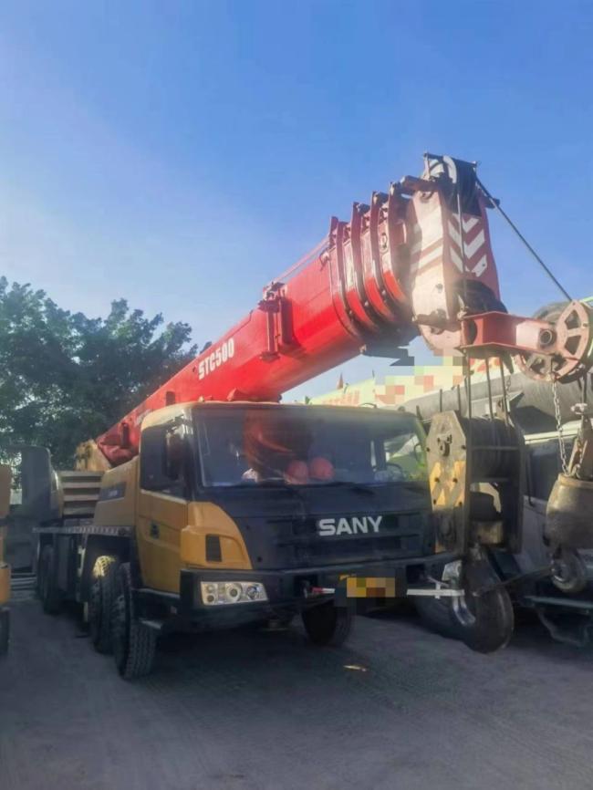 14 Years Sy Benz Chassis Truck Crane, Lifting up to 50 Tons