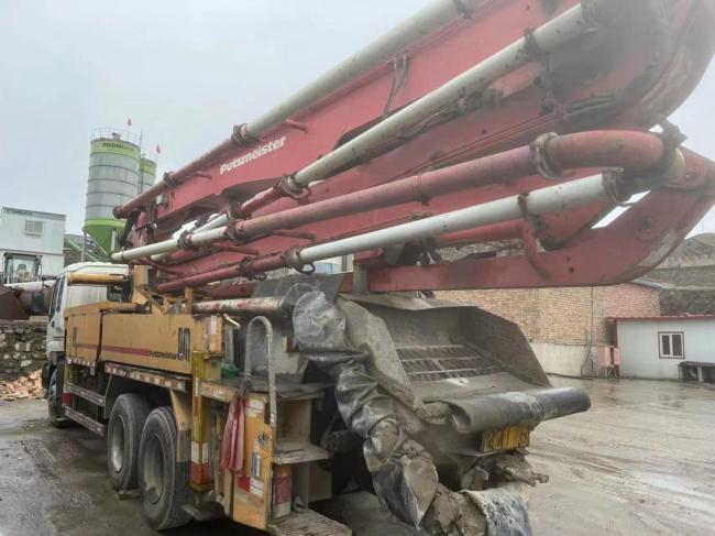 Used Heavy Machinery Putzmeister Zoomlion Concrete Boom Pump Truck