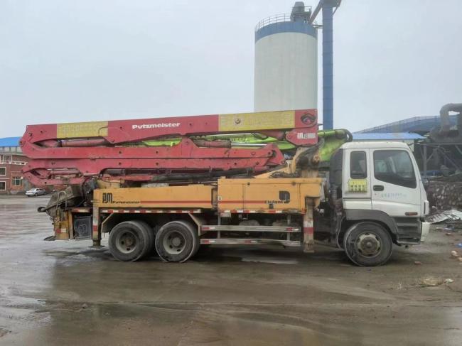 Used Heavy Machinery Putzmeister Zoomlion Concrete Boom Pump Truck