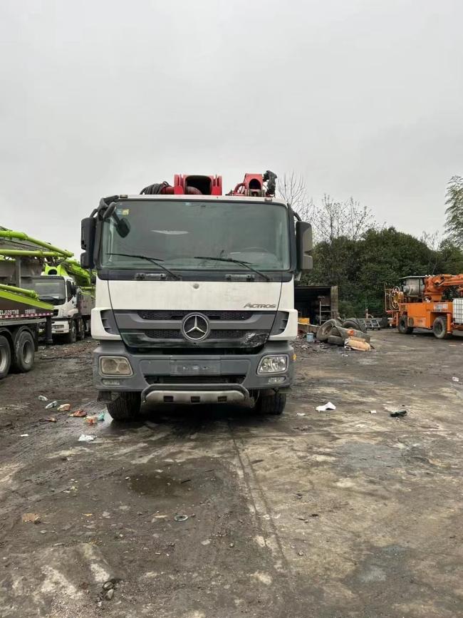 Good Original Condition 2013 San Y 62m Concrete Pump Used Heavy Equipment Construction Machinery Batching Plant
