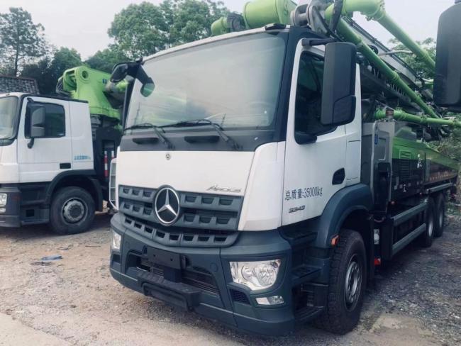 2022 New Zoomlion Concrete Boom Pump Mercedes Benz Chassis Truck Mounted Pump