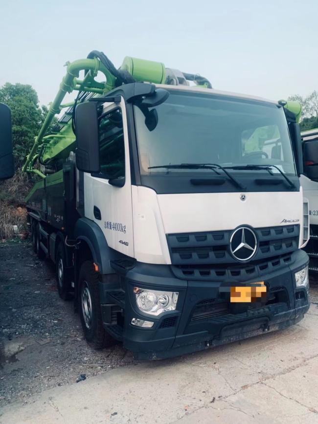 2022 New Zoomlion Concrete Boom Pump Mercedes Benz Chassis Truck Mounted Pump