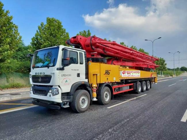 New Concrete Boom Pump Factory Direct Delivery Concrete Pump Truck 75m