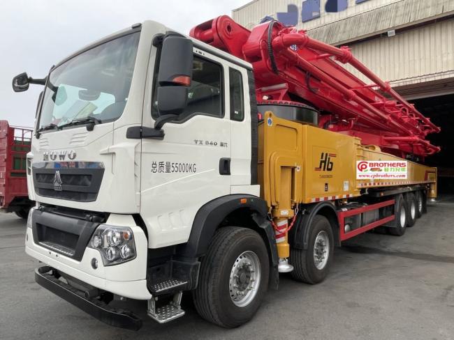 New Concrete Boom Pump Factory Direct Delivery Concrete Pump Truck 75m