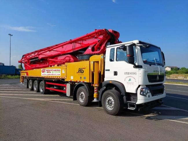 New Concrete Boom Pump Factory Direct Delivery Concrete Pump Truck 75m