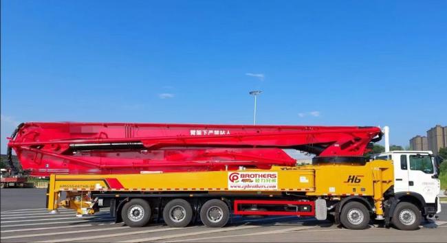 New Concrete Boom Pump Factory Direct Delivery Concrete Pump Truck 75m