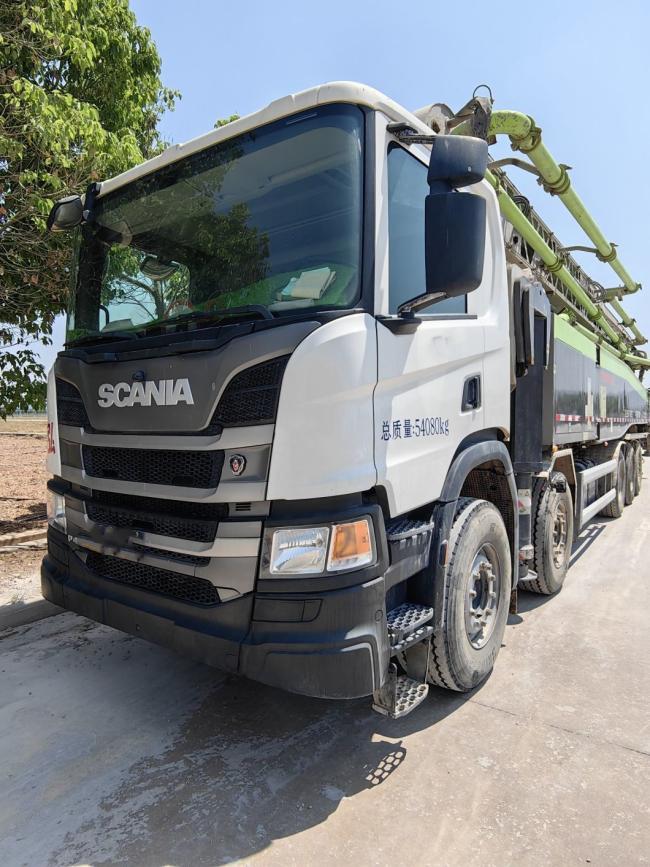 2019 Zoomlion 63m Concrete Boom Pump Truck Truck Mounted Pump Mercedes Benz Chassis