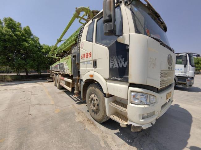 Factory Price! 49m Concrete Pump with Boom Truck Mounted Boom Pump Concrete Boom Pump Truck for Sale!