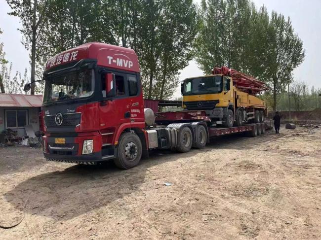 Perfect Condition 2006 Putzmeister 46m Concrete Equipment Concrete Placing Boom Pumping Machine Truck Mounted Concrete Pump