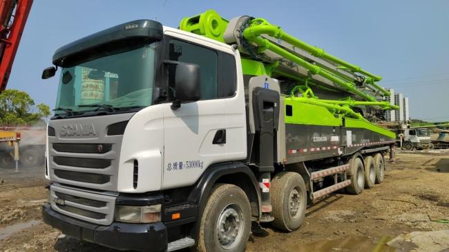 Renovated 2014 Zoomlion 63m Used Concrete Pump Construction Machinery