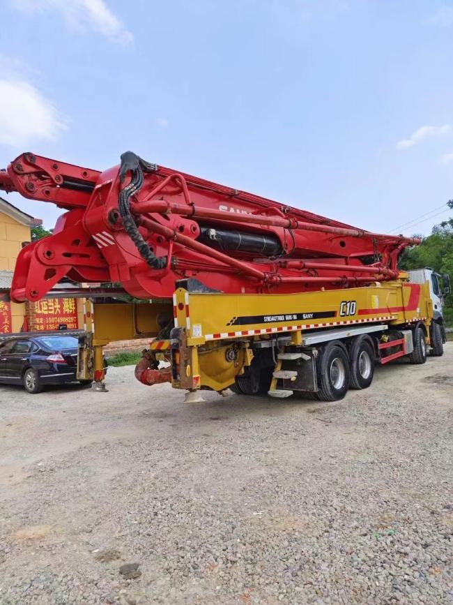 Perfect Original Condition 62m with 4 Axles Used Concrete Pump Truck Construction Machine