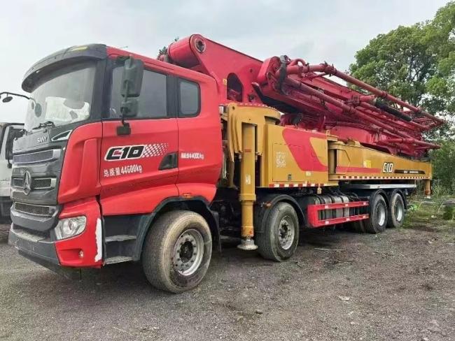 Good Origional Condition 95% Near New Pump 2020 Sy 62m Concrete Pump Batching Plant Used Heavy Equipments