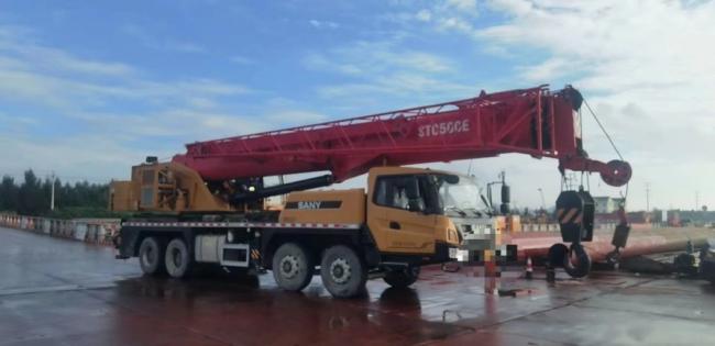 2022 Mobile Crane 50 Tons Used Engineering Construction Machinery for Sale