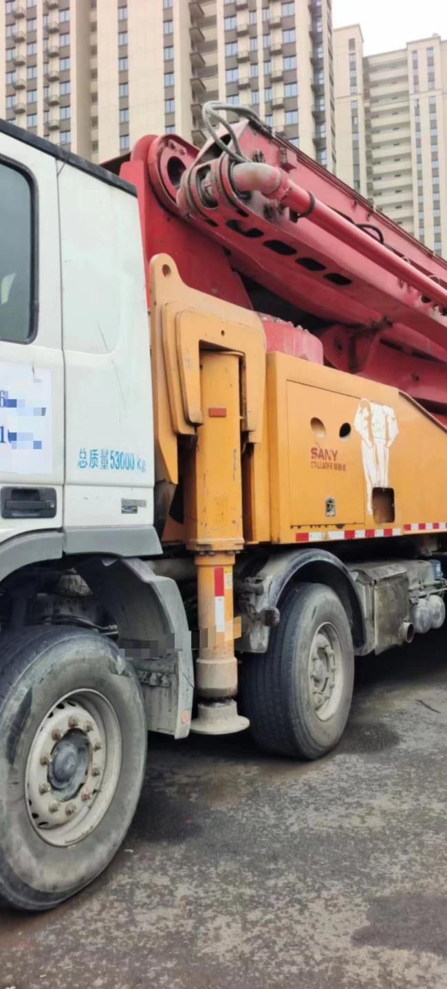 62m Putzmeister 2013 Zoomlion Sy Concrete Pump Truck Concrete Batching Plant Truck Mounted Pump