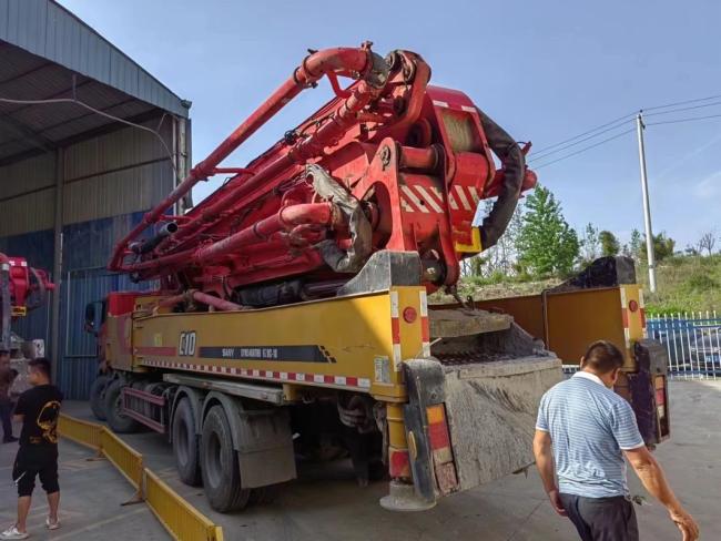 Truck Mounted Pump Used Boom Pump 60m Cement Pump Concrete Mixer Truck
