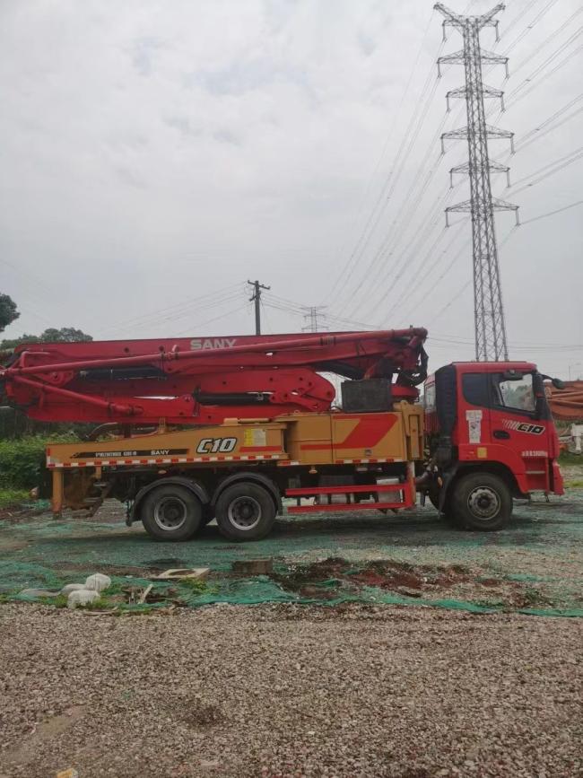 Professtional Batching Plant 2021 Sy 43m Concrete Pump on Sy Truck Top Ranking Heavy Construction Products