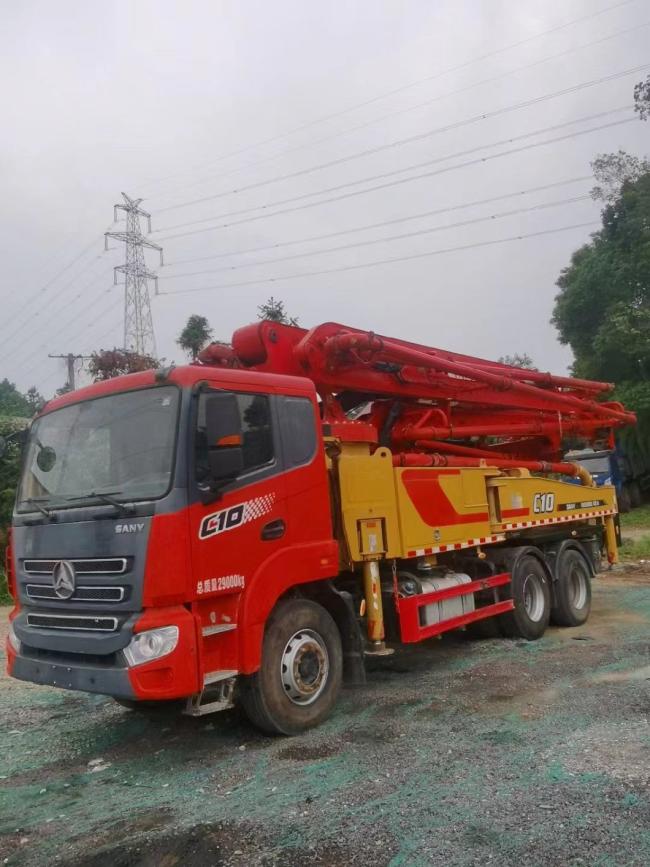 Professtional Batching Plant 2021 Sy 43m Concrete Pump on Sy Truck Top Ranking Heavy Construction Products