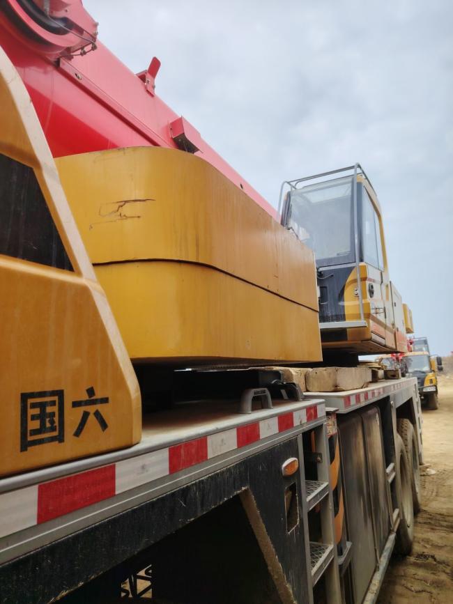22 Year Sy Mobile Crane Hydraulic Crane 80 Tons, Good Condition
