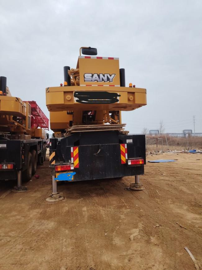 22 Year Sy Mobile Crane Hydraulic Crane 80 Tons, Good Condition