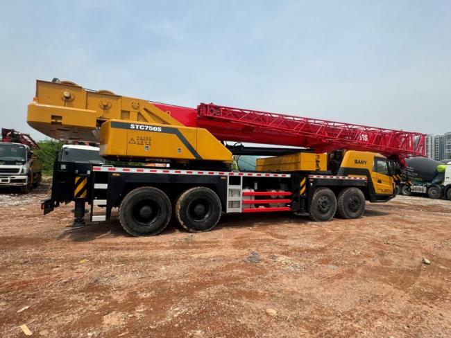 S Any Refurbished 75 Tons of Mobile Truck Crane Factory Direct Sales