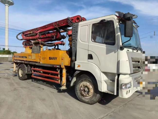 2011 Used Concrete Pump Truck 25m Truck Mounted Pump Construction Equipment