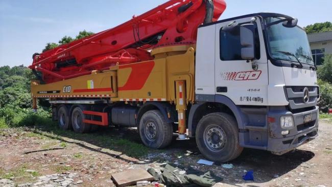 2021 Concrete Batching Plant Truck Mounted Pump Concrete Boom Pump 62m Machine Equipment