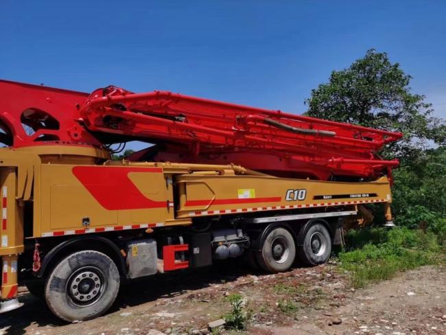 2021 Concrete Batching Plant Truck Mounted Pump Concrete Boom Pump 62m Machine Equipment