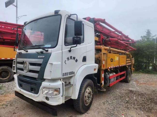 2019 China Top Ranking Hot Popular 30m Truck Concrete Pump Mounted Beton Pump Placing Boom Pump for Sale