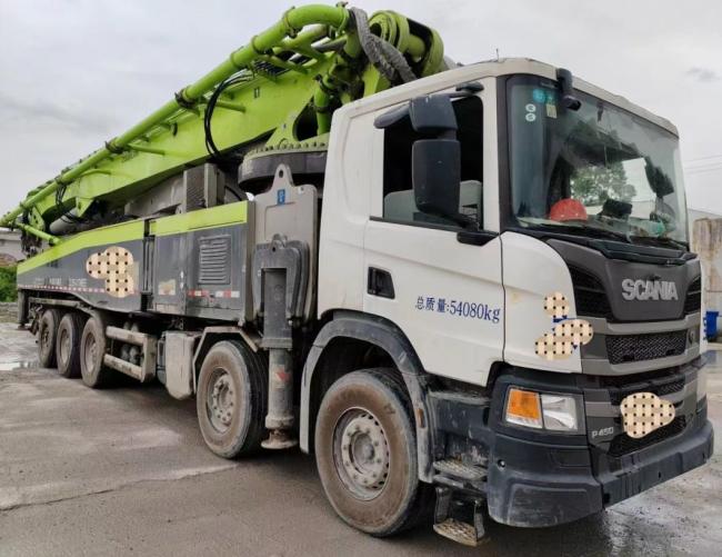 2020 Zoomlion 67m Concrete Pump Truck Construction Machine Truck Mounted Pump