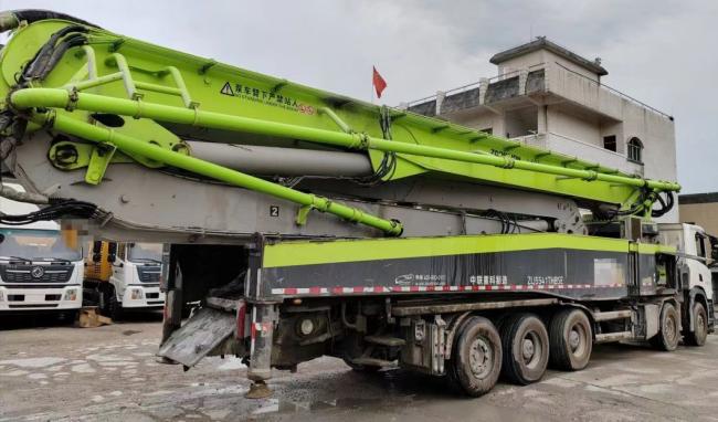 2020 Zoomlion 67m Concrete Pump Truck Construction Machine Truck Mounted Pump