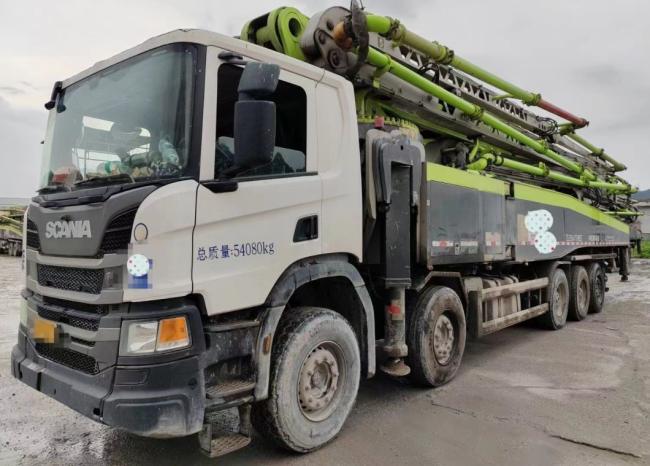 67m Concrete Pump Truck Construction Equipment Zoomlion Concrete Boom Pump
