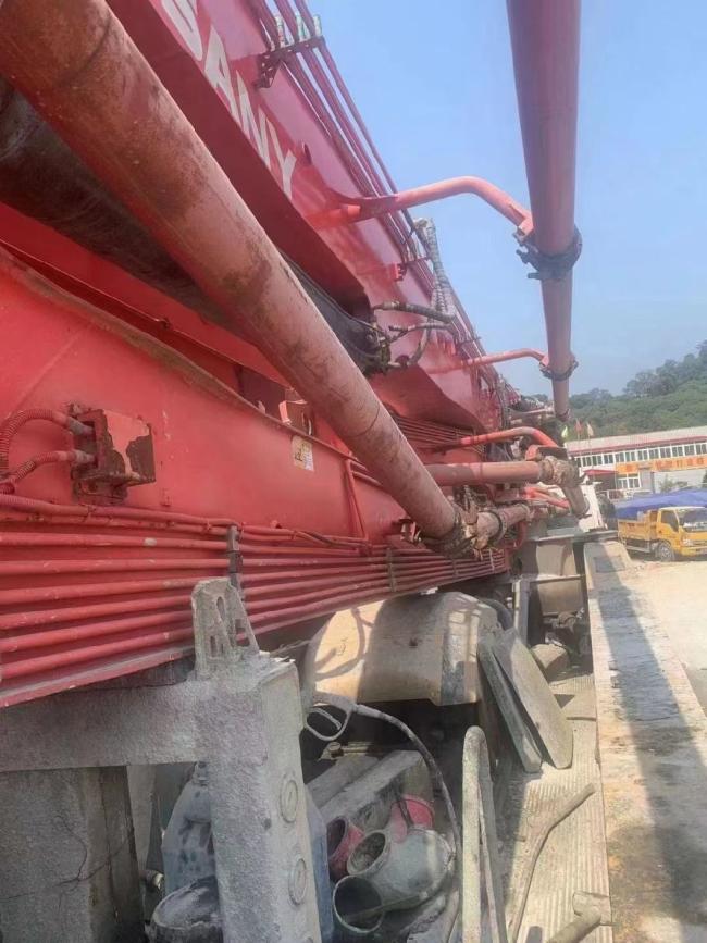 Heavy Equipment Concrete Boom Pump 46m Truck Mounted Pump Mercedes Benz Chassis