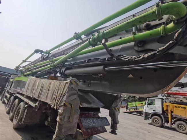 2021 Zoomlion 67m Truck Pump Concrete Pump Truck Concrete Placing Boom Beton Pumper Second Hand Truck Mounted Concrete Pump Concrete Truck Mixer