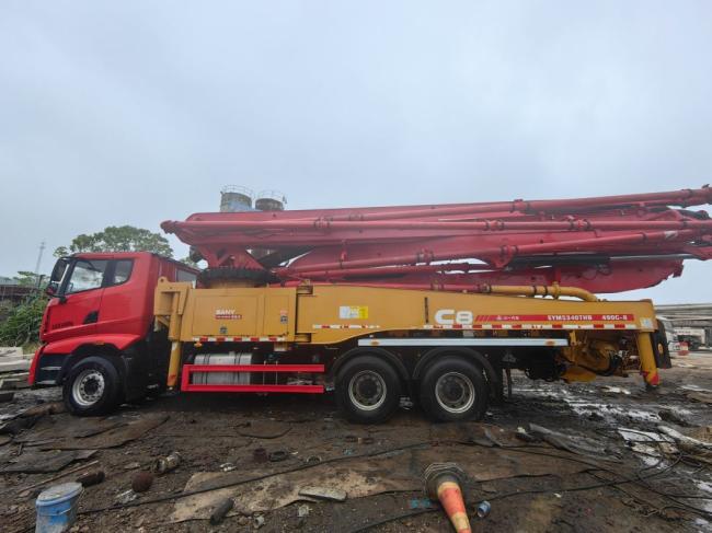 Heavy Equipment 49m Concrete Pump Truck Concrete Boom Pump Truck Mounted Pump