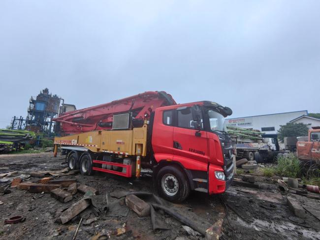 Used Concrete Pump Truck 49m Construction Equipment 2020year Under Good Condition