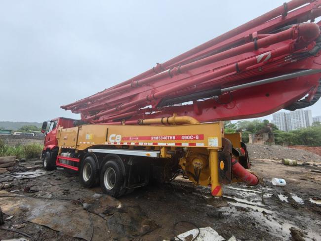 Used Concrete Pump Truck 49m Construction Equipment 2020year Under Good Condition