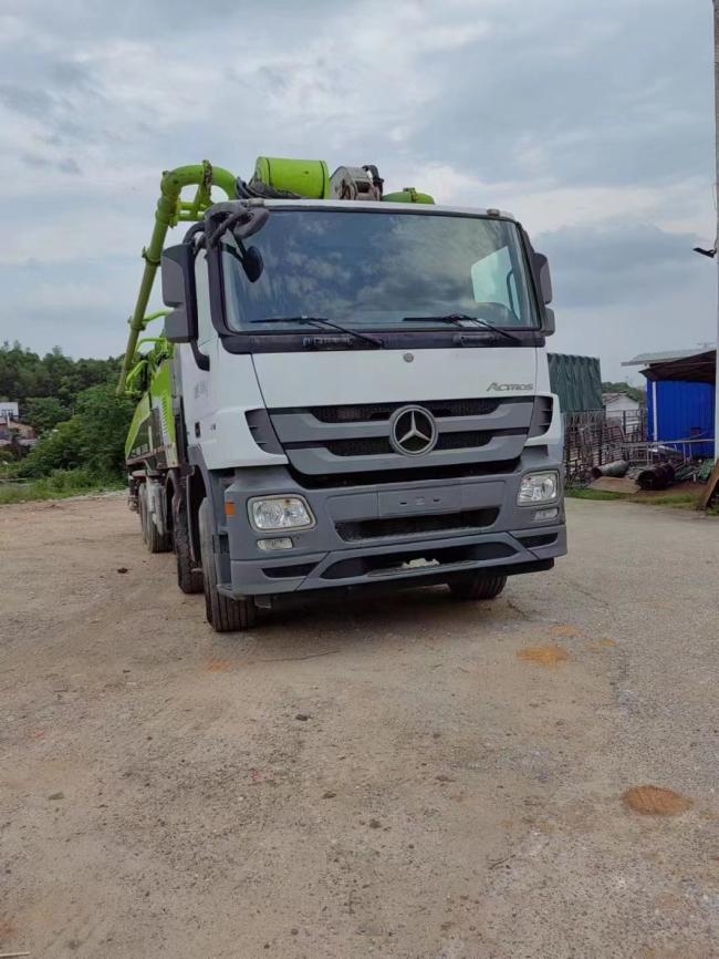 2019 Zoomlion 56m Used Concrete Pump Truck Truck Mounted Pump Concrete Boom Pump