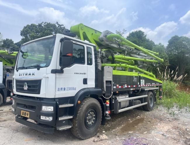 2022 Zoomlion Brand New 38m Concrete Pump Beton Pump on Sitrak Truck Sale in Used Machine Price
