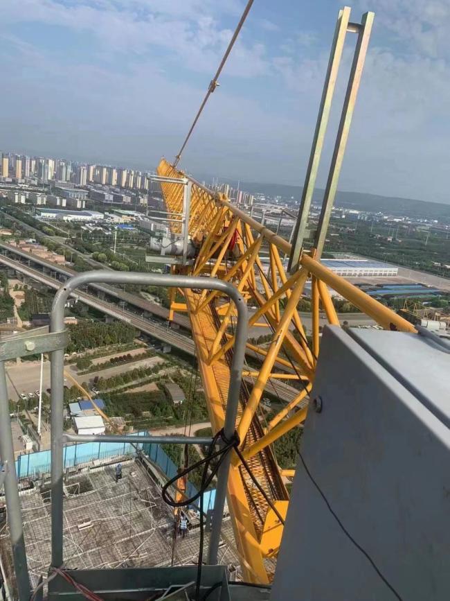 Year of 2019 Used Tower Crane for Sale in Perfect Condition with Good Price Mc120 6t