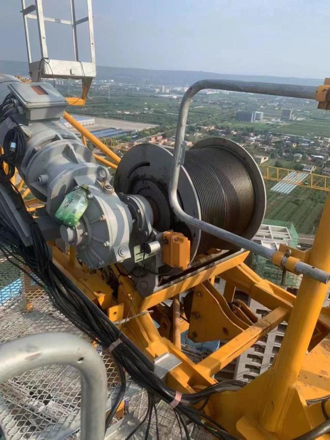 Year of 2019 Used Tower Crane for Sale in Perfect Condition with Good Price Mc120 6t