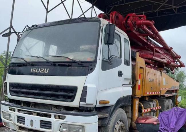 Good Original Quality China Famous Brand 43m Truck Pump Concrete Pump Beton Pump on Sale
