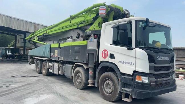 2020 Zoomlion 56m Concrete Boom Pump Truck Mounted Pump Machine Equipment Concrete Pump Truck