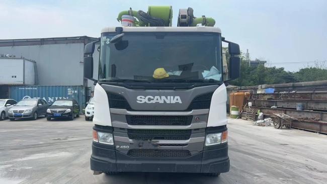 Heavy Equipment 56m Used Concrete Pump Truck 2020 Year New Concrete Boom Pump