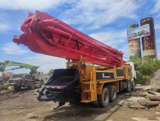 2011 Putzmeister Concrete Boom Pump 42m Truck Mounted Pump Mercedes Benz Machine Equipment